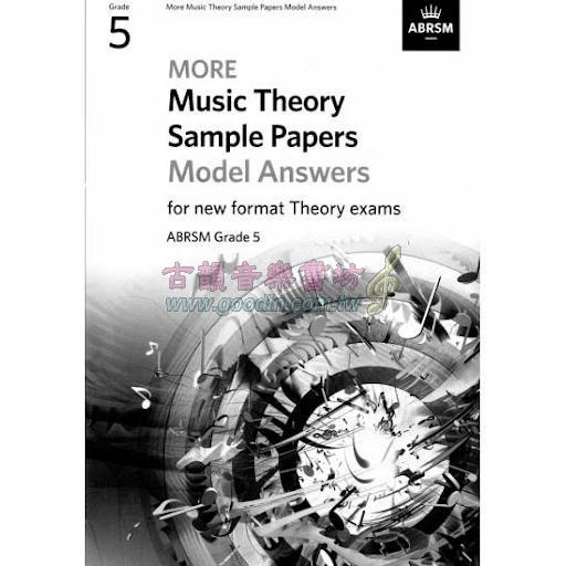 < 特價 > ABRSM 英國皇家 "More" Music Theory Sample Papers【Model Answers】, Grade 5