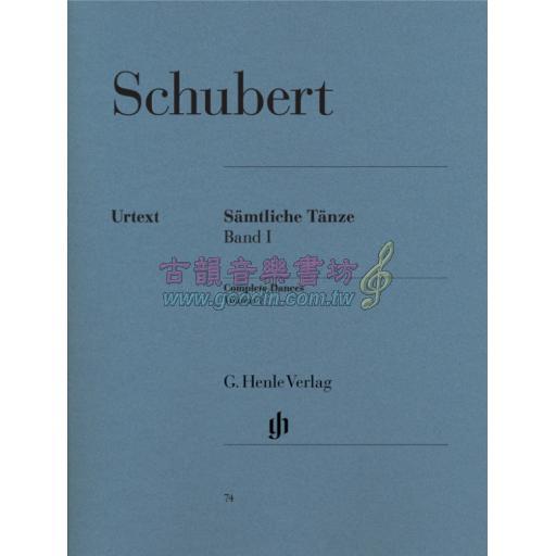 Schubert Complete Dances, Volume I