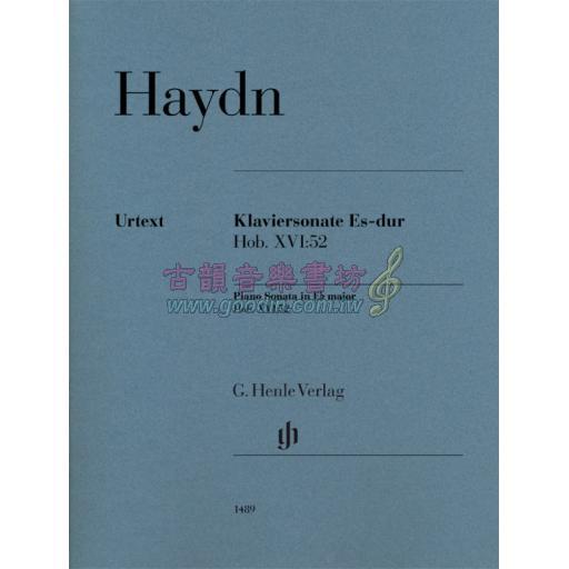 Haydn Piano Sonata E flat major Hob. XVI:52