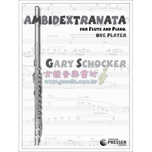 Gary Schocker - Ambidextranata for Flute and Piano