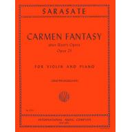 Sarasate Carmen Fantasy, Opus 25 for Violin and Pi...