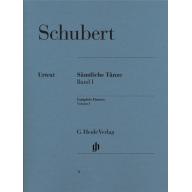 Schubert Complete Dances, Volume I