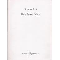 Benjamin Lees - Piano Sonata No. 4