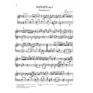 Haydn Variations in F minor (Sonata) Hob. XVII:6 for Piano Solo