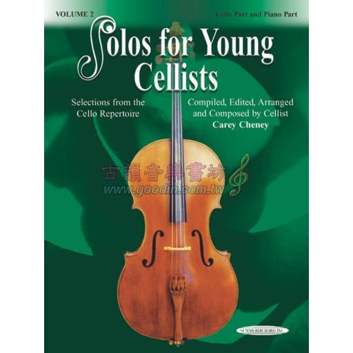 Solos for Young Cellists Cello Part and Piano Acc., Volume 2 <售缺>