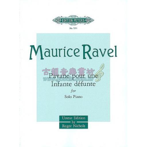 Ravel Pavane pour une Infante defunte (Pavane for a Dead Princess) for Solo Piano