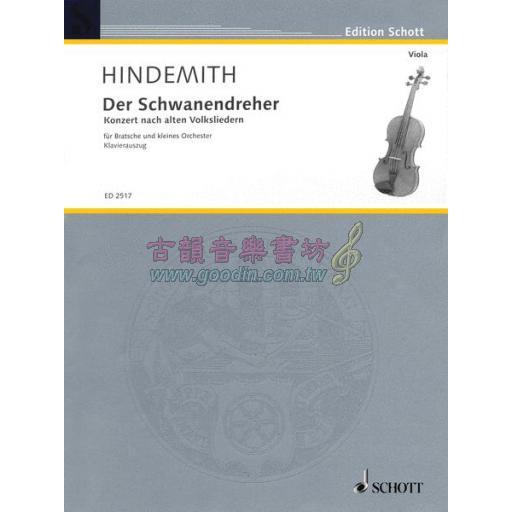 Hindemith Der Schwanendreher (Concerto after old folksongs) for Viola and Small Orchestra