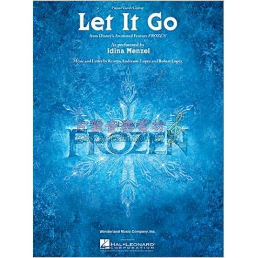 Let It Go (from “Frozen”) for Piano/Vocal/Guitar