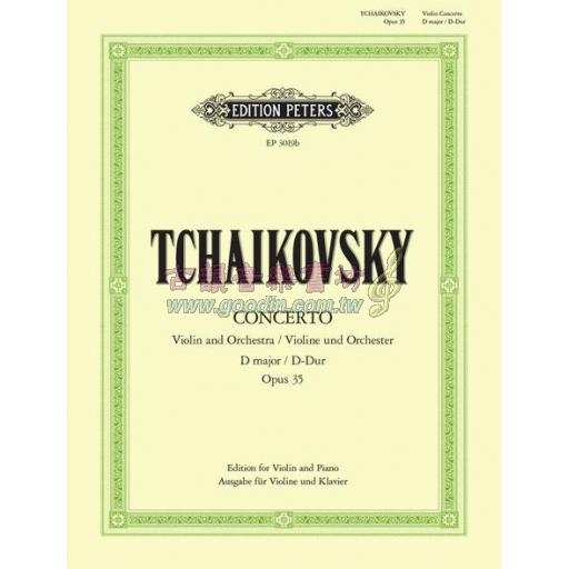 Tchaikovsky Concerto in D major Op.35 for Violin and orchestra