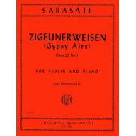 Sarasate Zigeunerweisen (Gypsy Airs), Op. 20 No. 1...