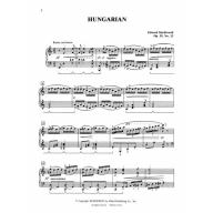 MacDowell Hungarian, Opus 39, No. 12 for Piano