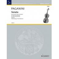 Paganini Sonata for Viola and Orchestra