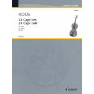 Rode 24 Caprices for Violin