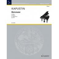 Kapustin Berceuse Op. 65 for Piano