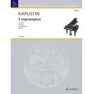 Kapustin 3 Impromptus Op. 66 for Piano