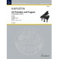 Kapustin 24 Preludes and Fugues Op. 82, Volume 2