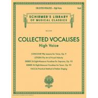 Collected Vocalises: High Voice - Concone, Lutgen,...