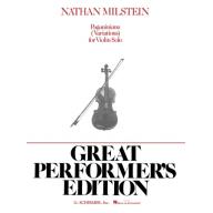 Nathan Milstein Paganiniana Variations for Violin Solo