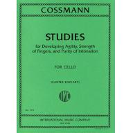 Cossmann Studies for Developing Agility, Strength of Fingers,and Purity of Intonation for Cello Solo