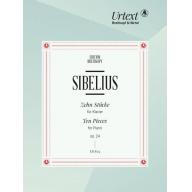 Sibelius Ten Pieces Op.24 for Piano Solo <售缺>>