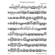 Duport 21 Etudes for Cello