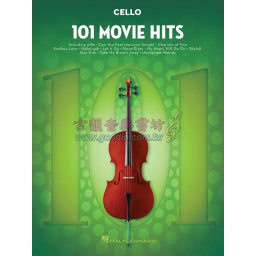 101 Movie Hits for Cello