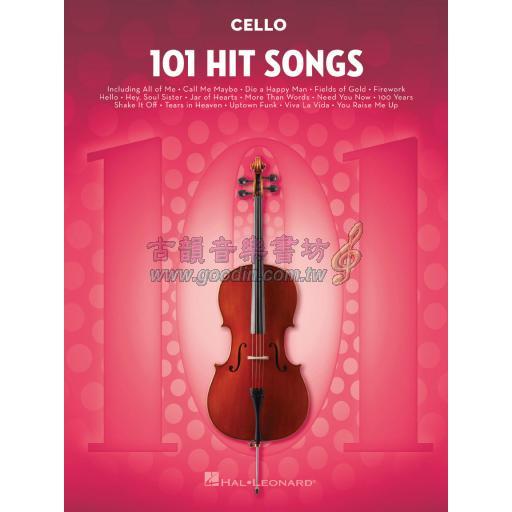 101 Hit Songs for Cello