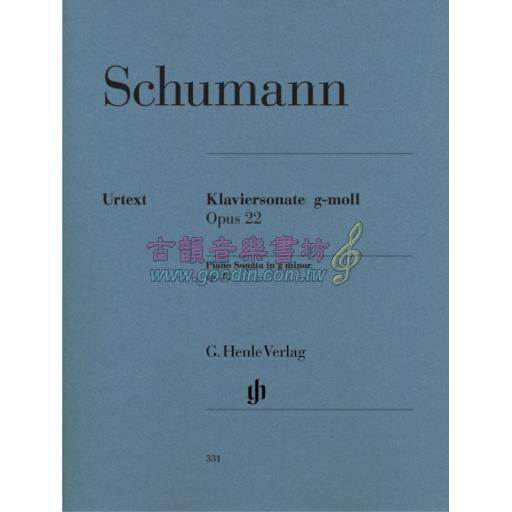 Schumann Piano Sonata g minor Op. 22