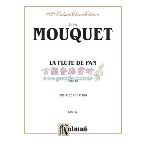 Mouquet La Flute de Pan Op.15 for Flute and Piano