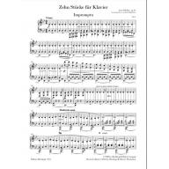 Sibelius Ten Pieces Op.24 for Piano Solo