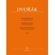 Dvorák Romantic Pieces op.75 for Violin and Piano
