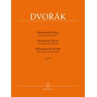 Dvorák Romantic Pieces op.75 for Violin and Piano