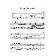 Liszt Ballades for Piano Solo