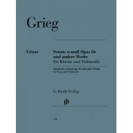 Grieg Sonata in A minor Op. 36 and Other Works for...