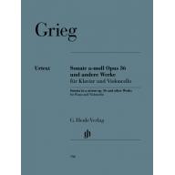 Grieg Sonata in A minor Op. 36 and Other Works for Piano and Cello