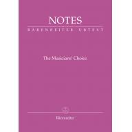 Notes - The Musician's Choice (口袋型筆記本) 14.8 x 10.5...