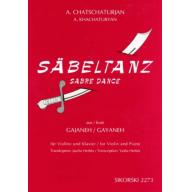 Khachaturian Sabeltanz sabre dance for Violin