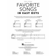 Favorite Songs – In Easy Keys for Piano