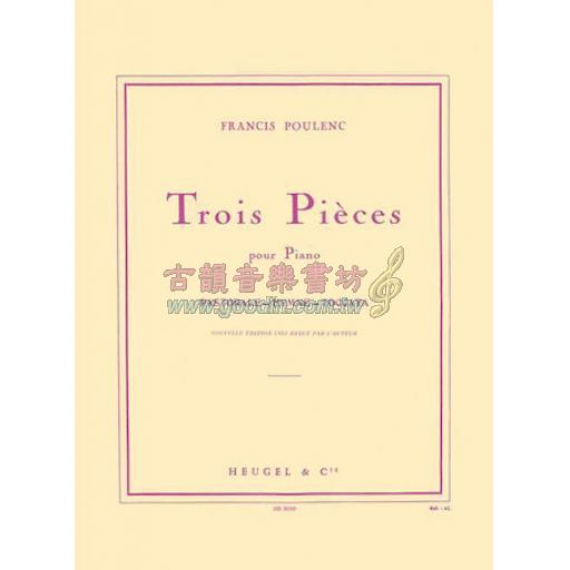 Poulenc Trois Pieces for Piano