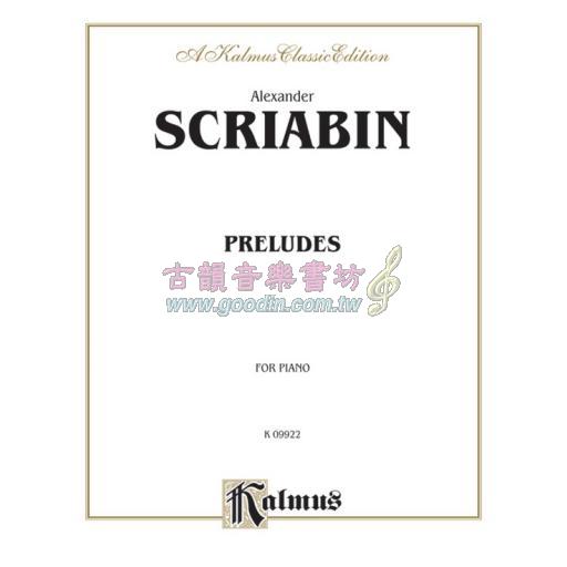 Scriabin Preludes for Piano