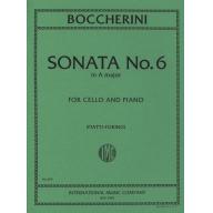 Boccherini Sonata No.6 in A major for Cello and Pi...