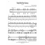 Sleigh Ride Duet Fantasy for Piano Duet (1 Piano, 4 Hands)