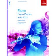 ABRSM 英國皇家 Flute Exam Pieces from 2022, Grade 1