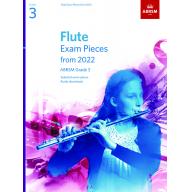 ABRSM 英國皇家 Flute Exam Pieces from 2022, Grade 3