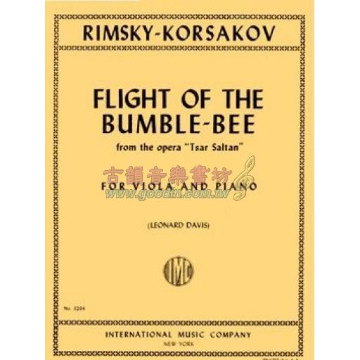 *Rimsky-Korsakov The Flight of the Bumble Bee for Viola and Piano