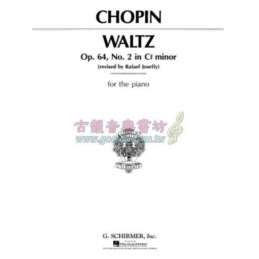 Chopin Waltz Op.64,No.2 in C# minor for Piano Solo