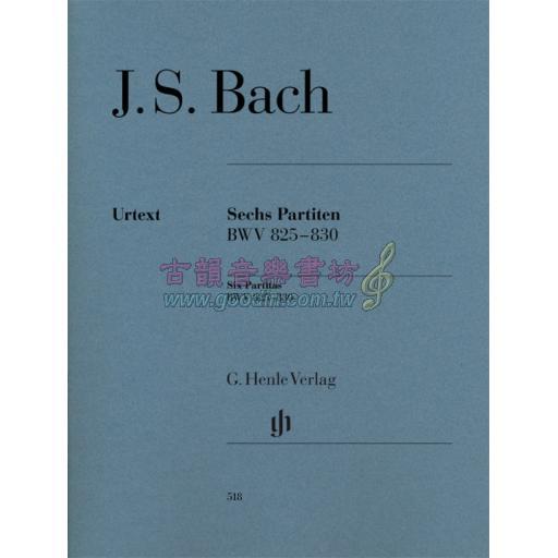Bach Six Partitas BWV 825-830