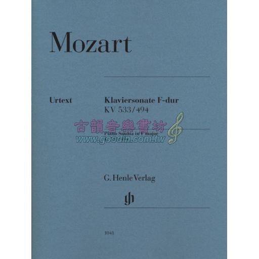 Mozart Sonata in F major K.533/494 for Piano Solo