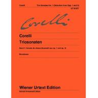 Corelli Trio Sonatas Vol.1 (Selection from Op.1 and 3) for piano, 2 Violin, and cello