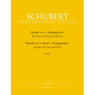 Schubert Sonate in A minor D 821 